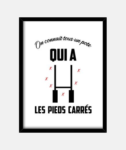 Cadre On connait tous un pote qui a les pieds