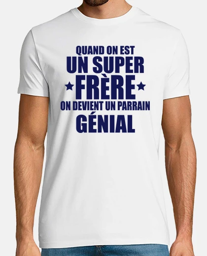 Tee-shirt on devient un parrain génial