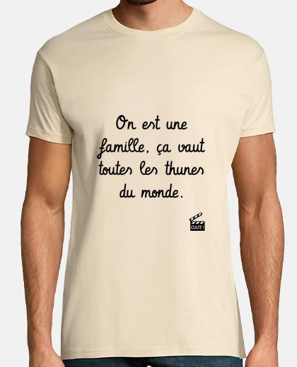 Tee-shirt On est une famille - Les 3 Frères