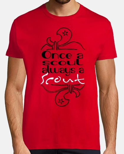 Camiseta Once a Scout, always a scout