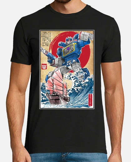 Tee-shirt onde sonore au japon