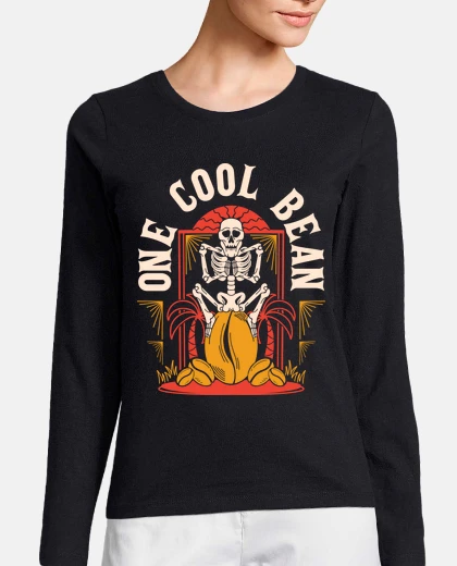Playera ONE COOL BEAN SKELETON