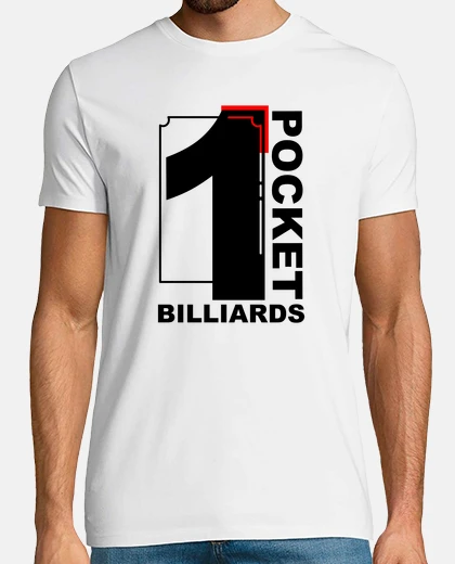T-shirt one pocket perta bill nere