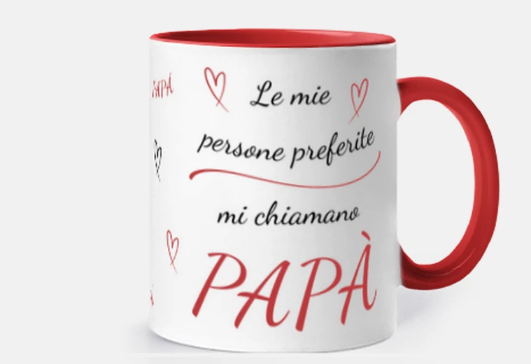 Tazza one preferita di papà - tazza
