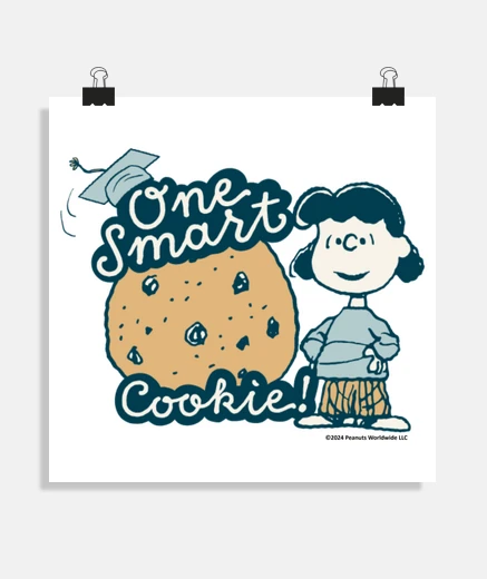 Poster One smart cookie