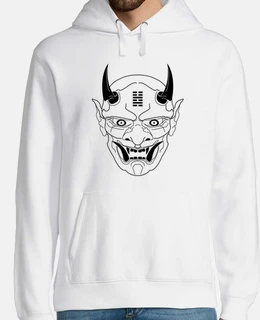 oni nero (il nero) con cappuccio uomo