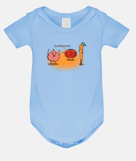 Kids onion and tomato