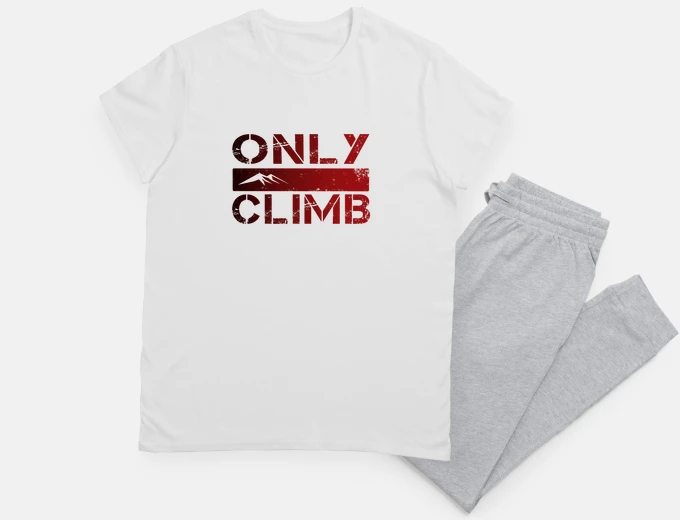 Pyjama only climb - climbing passion