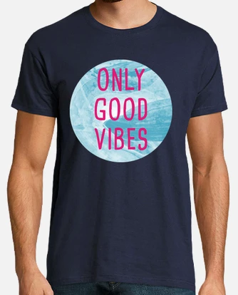 Camiseta good vibes online only