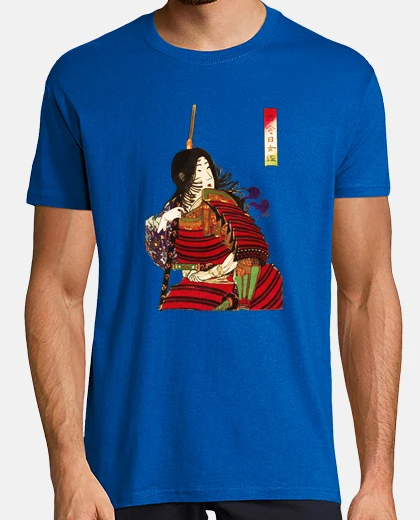 T-shirt onna-bugeisha - donna guerriera - U