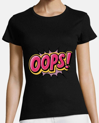 Tee-shirt oops pop art