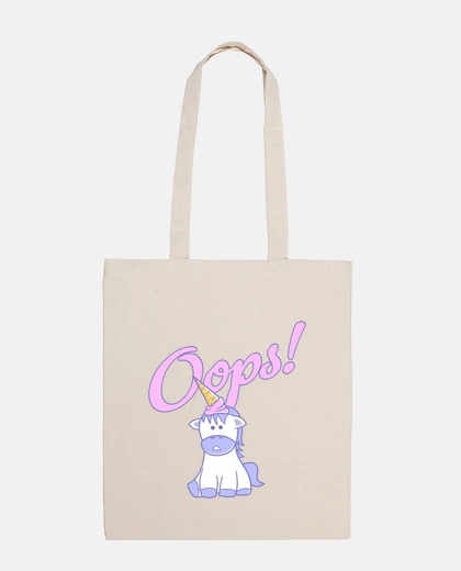 Sac Oops, une licorne