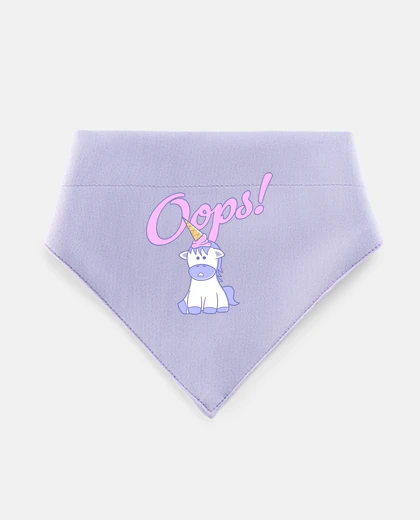 Mascotas Oops, une licorne