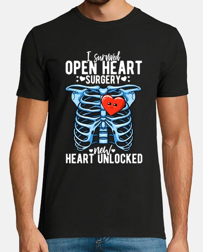 T-shirt Open Heart Surgery Survivor Cardiac Att