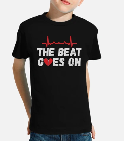 Open heart surgery the beat goes on kids t-shirt | tostadora