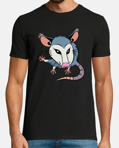 T-shirt opossum divertente