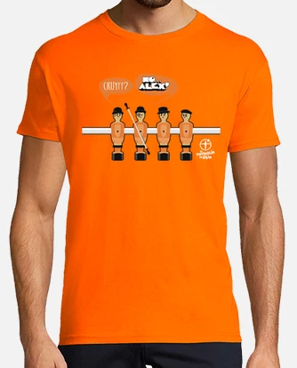 T shirt outlet orange mecanique