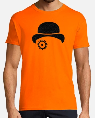 T shirt orange discount mécanique