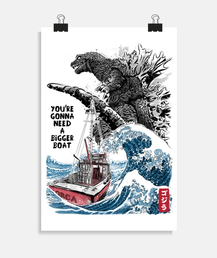Poster orca in pan