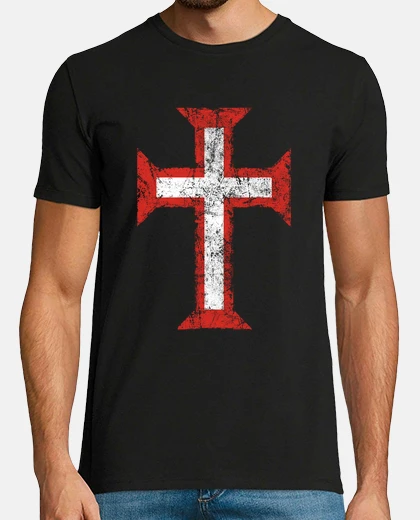 T-shirt ordine di Cristo croce templare-portoga