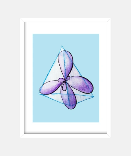 Framed Organic Chemistry Geek Atomic Orbitals