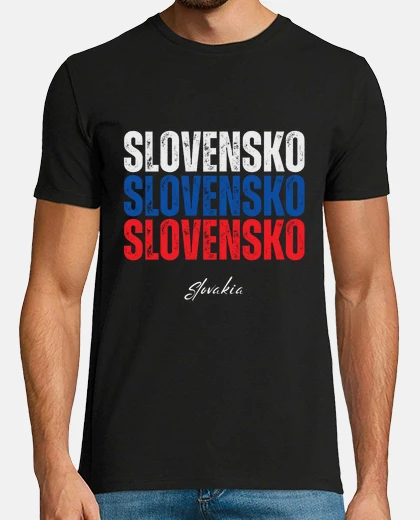 T-shirt Orgoglio slovacco band dlei Slovacchia