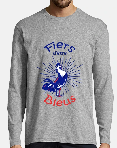 T-shirt orgoglioso di essere blu / sport / calc