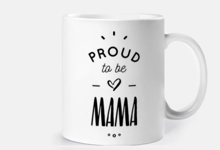 Tazza orgoglioso di essere mamma