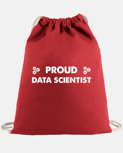 Borsa orgoglioso scienziato dei dati