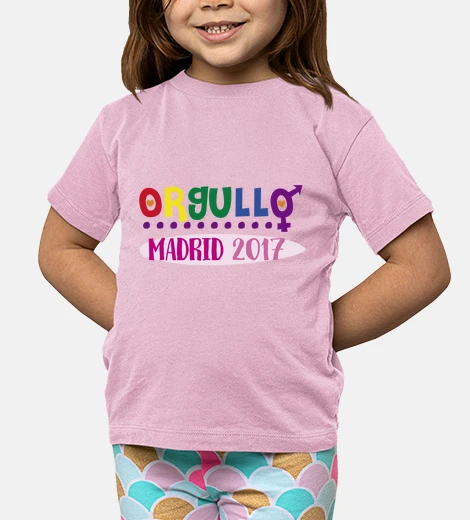 Ropa Orgullo! Niño, manga corta, rosa