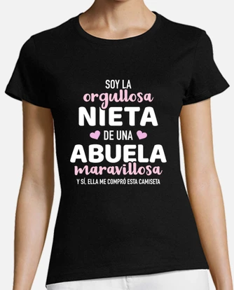 Playera orgullosa nieta de abuela maravillosa laTostadora M xico