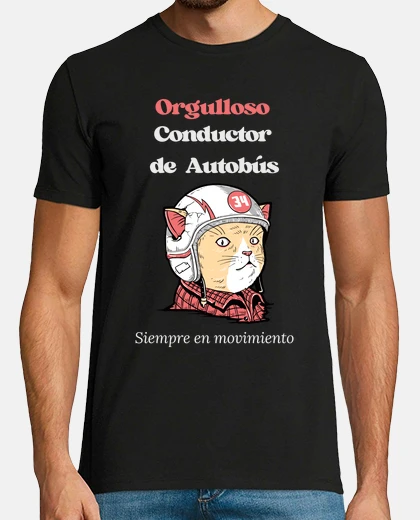 Camiseta Orgulloso Conductor de Autobus