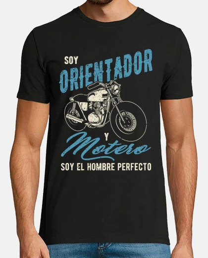 Camiseta orientador y motero