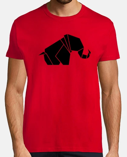 Camiseta Origami Elefante
