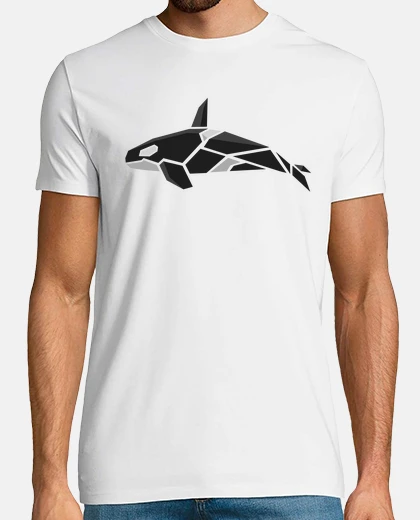 Tee-shirt origami orca