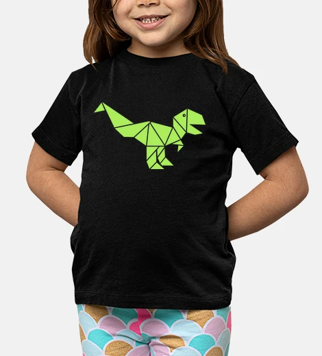 Abbigliamento origami t-rex