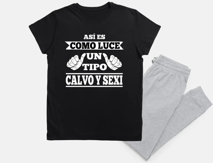 Pyjama original and fun gift for bald people