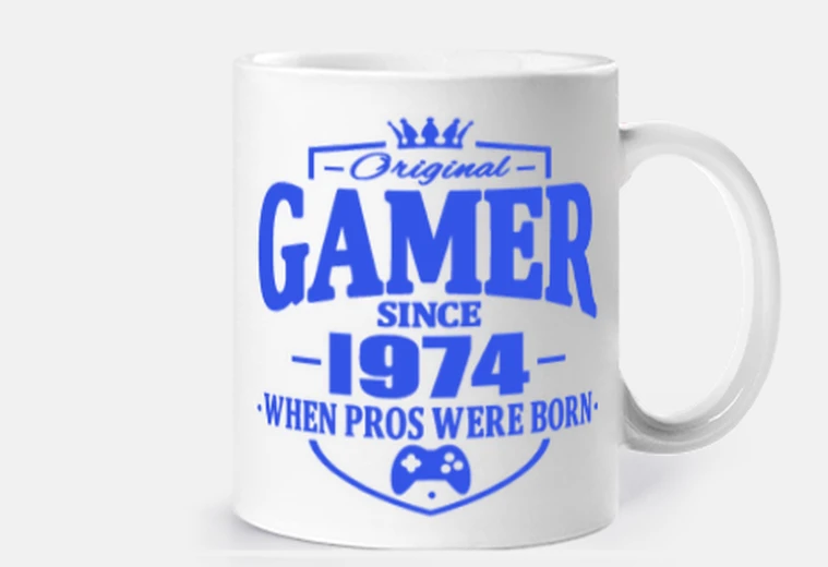 Cup original gamer since 1974