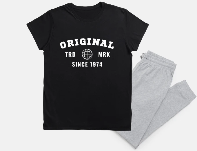 Pyjama Original Since 1974 Retro Birth Year