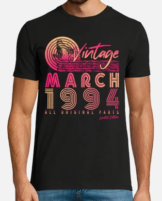 Original vintage march 1994 t-shirt | tostadora