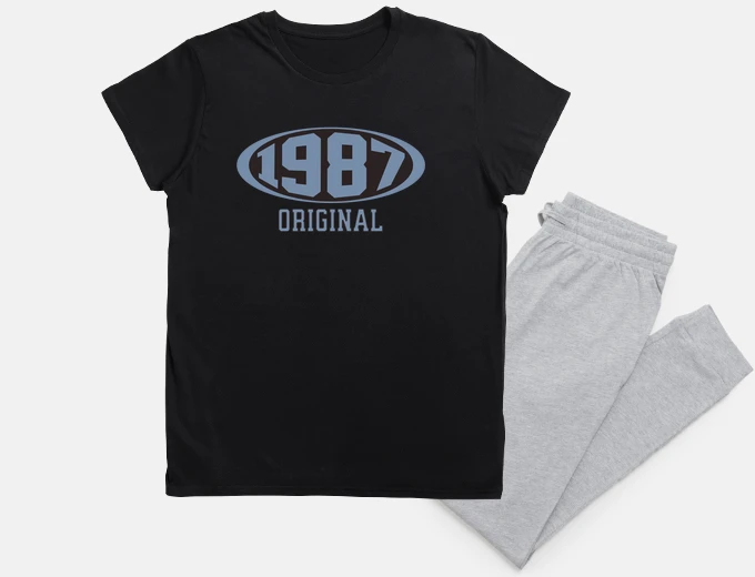 Pigiama originale 1987, pigiama