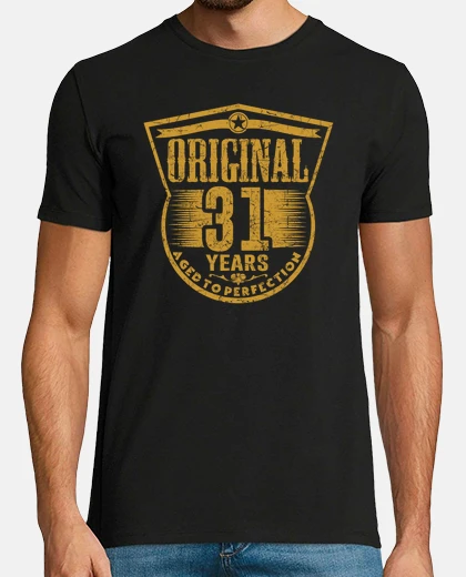 T-shirt originali 31 anni invecchiati alla perfezione