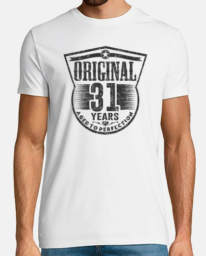 T-shirt originali 31 anni invecchiati alla perfezione