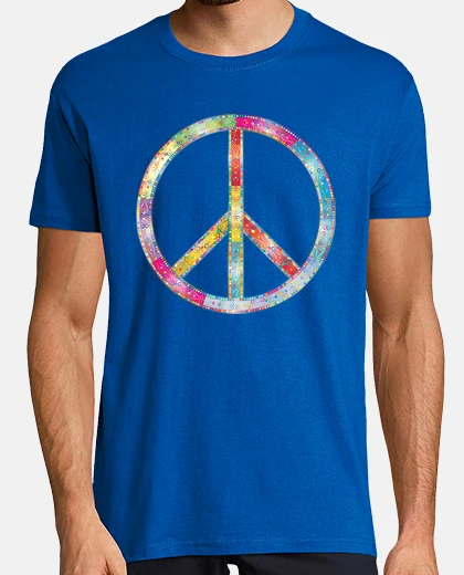 Camiseta Ornamentado símbolo de la Paz
