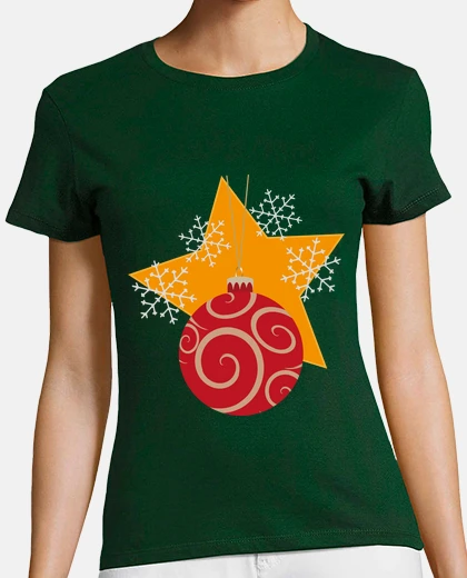 Tee-shirt ornement boule de noel