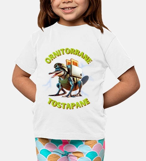 Ropa Ornitotarrane Tostapane camiseta niño