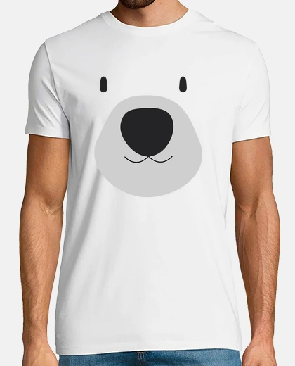 T-shirt orso bianco