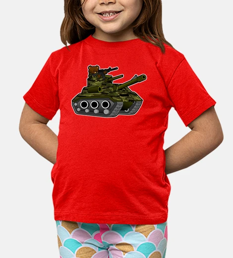 Abbigliamento orso carro armato militare