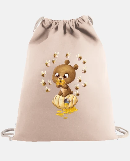 Borsa orso con mielle e api