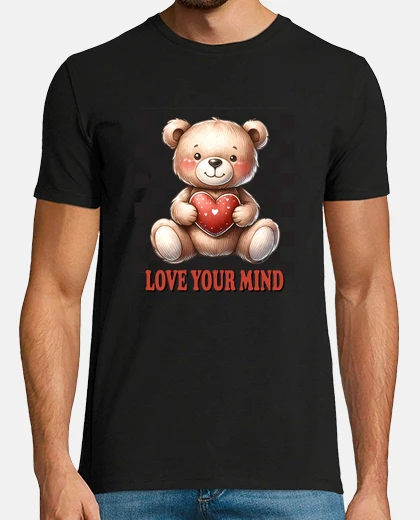 T-shirt orso della salute mentale